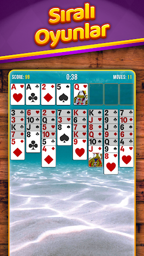 Freecell ekran görüntüsü