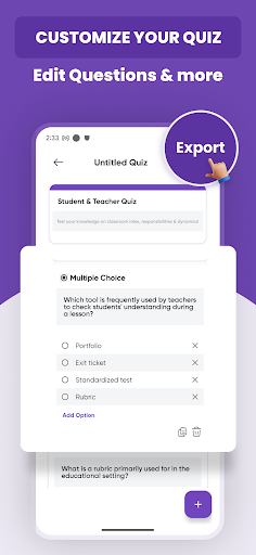 Quiz AI for Classroom & Forms ekran görüntüsü