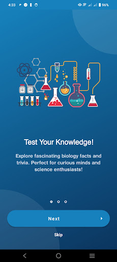 Chemistry Exam Quiz App ekran görüntüsü