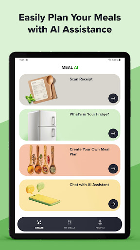Meal AI - Meal Plans & Recipes ekran görüntüsü