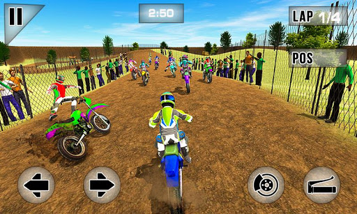 Dirt track yarış moto yarışçıs ekran görüntüsü