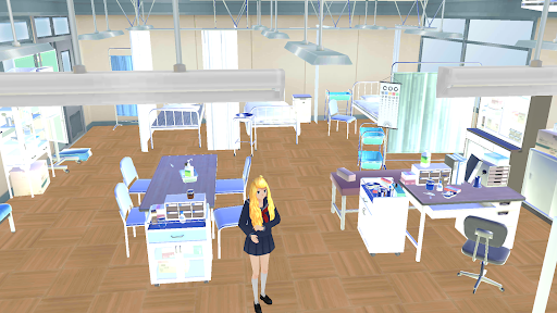 Women's School Simulator 2022 ekran görüntüsü