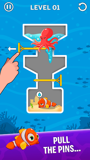 Water Puzzle - Fish Rescue ekran görüntüsü