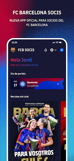 FC Barcelona Socios ekran görüntüsü