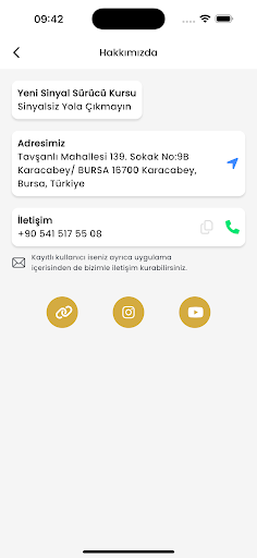 Yeni Sinyal Sürücü Kursu ekran görüntüsü