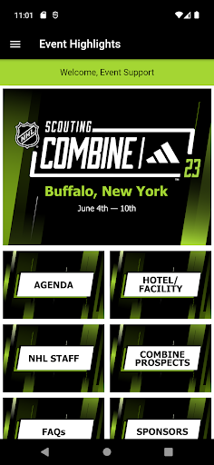 NHL Events ekran görüntüsü