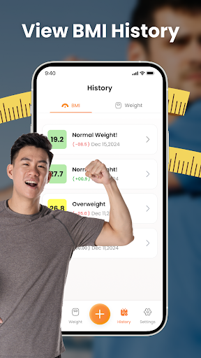 BMI Tracker: Ideal Body Weight ekran görüntüsü