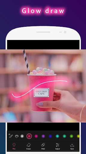 Neon Effect Brush : draw glow ekran görüntüsü