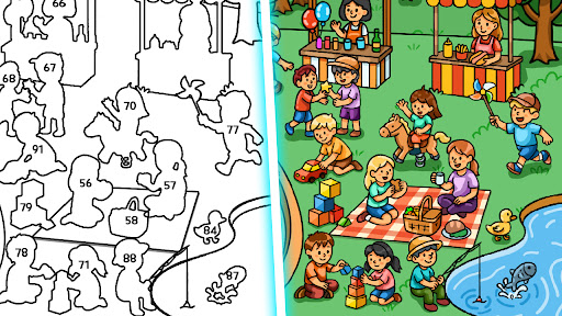 Sticker Merge 2D ekran görüntüsü