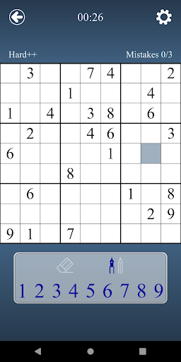 Sudoku online ekran görüntüsü