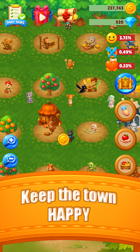 Candice Pet friends idle town ekran görüntüsü