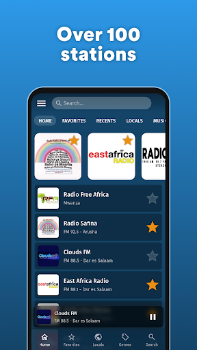 Tanzania Radio: AM & FM Radio ekran görüntüsü
