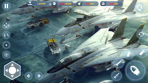 Warplanes Air Combat Simulator ekran görüntüsü