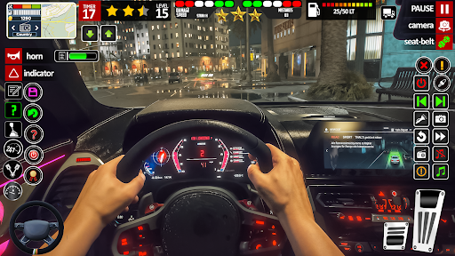 Real Driving Car Game Offline ekran görüntüsü