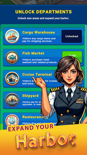 A Real Harbor Tycoon Empire ekran görüntüsü