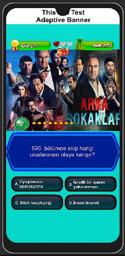 Arka Sokaklar Bilgi Yarışması ekran görüntüsü