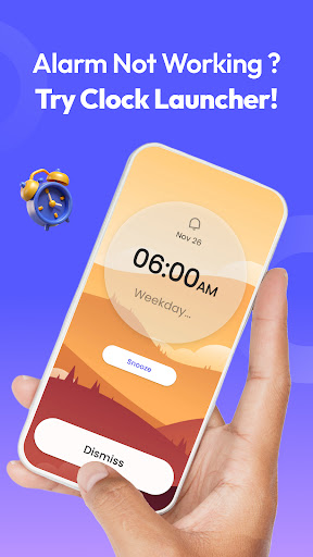 Alarm Clock Launcher ekran görüntüsü