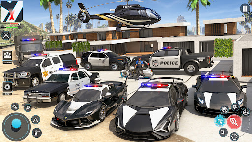 Police Gangster Mafia Games 3D ekran görüntüsü