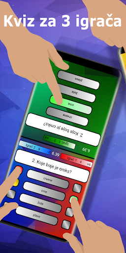 Kviz za 3 & 4 igrača ekran görüntüsü