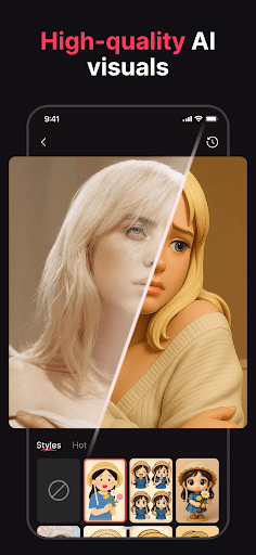 VizPop - AI Photo ekran görüntüsü