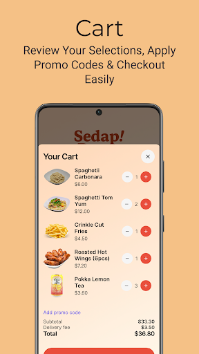 Sedap Pasta ekran görüntüsü