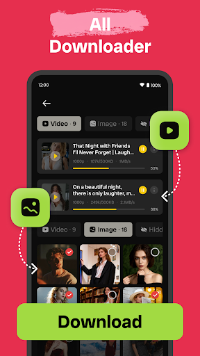 Video Downloader Browser ekran görüntüsü