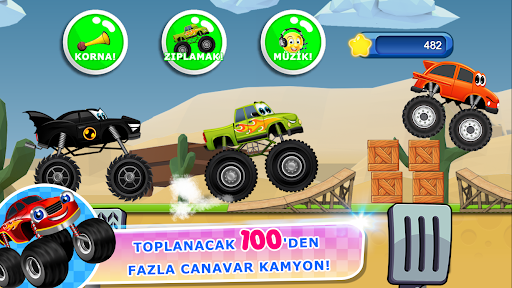 Çocuk Canavar Kamyon Oyunu 2 ekran görüntüsü