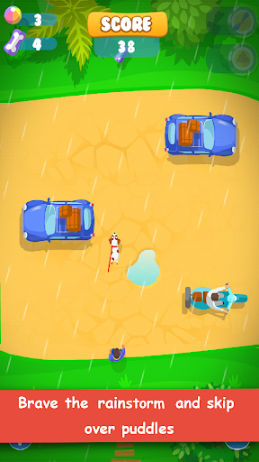Doggie Run : dog running game! ekran görüntüsü