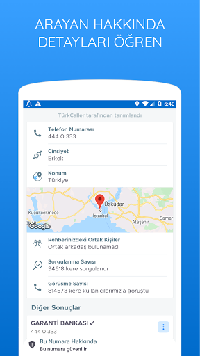Nuumara: Numara Sorgulama ekran görüntüsü
