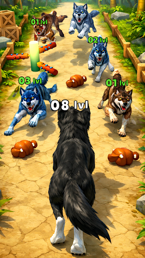 Wolf Run Evolution Game ekran görüntüsü
