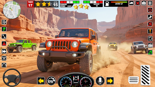 4x4 Jeep Driving: Jeep Game 3D ekran görüntüsü