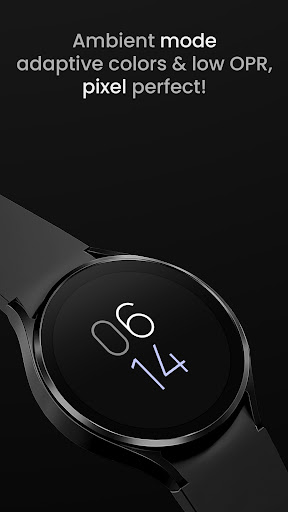 MNML Thin Watch face ekran görüntüsü