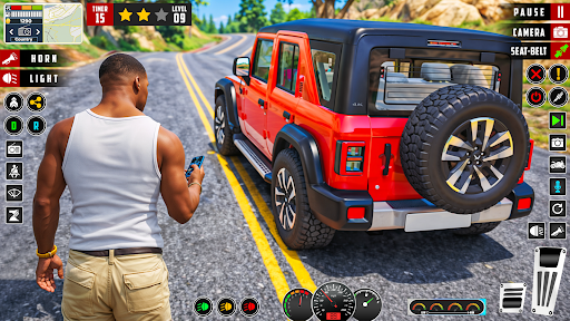 Open World Jeep Driving Games ekran görüntüsü
