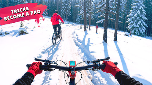 Offroad BMX Cycle:Bicycle Game ekran görüntüsü