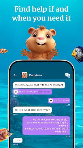 EmoSea: AI Mental Health ekran görüntüsü