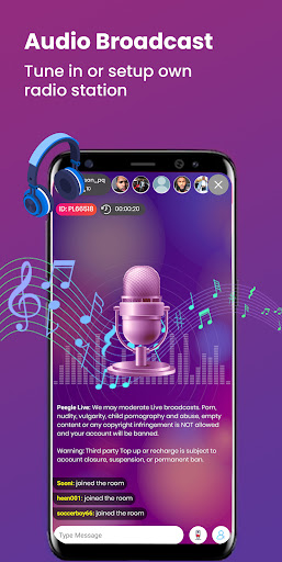 Peegle Live - Live Stream ekran görüntüsü