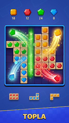 Block Rush - Blok Bulmaca ekran görüntüsü
