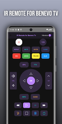 Remote for Benevo tv ekran görüntüsü