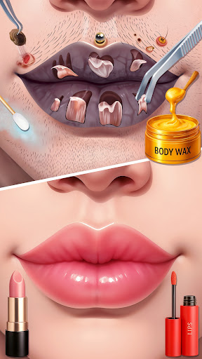 ASMR Skincare Satisfying Games ekran görüntüsü