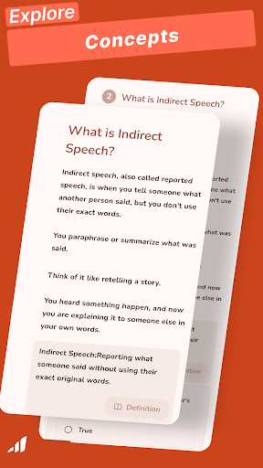 Direct Indirect Speech ekran görüntüsü