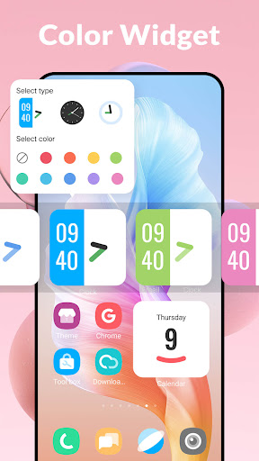 Color Launcher, cool themes ekran görüntüsü