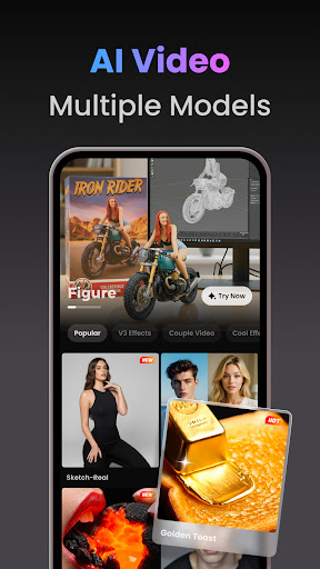 AI Video Generator & Photo AI ekran görüntüsü