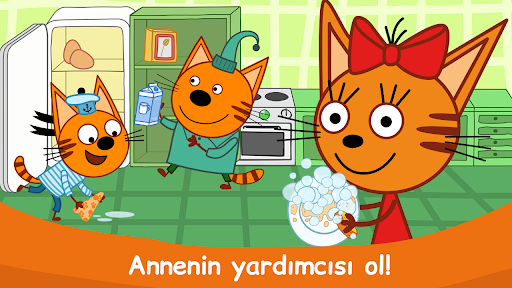 Üç Yavru Kedi: Aşçı Oyunları! ekran görüntüsü