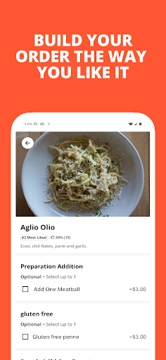 Love, Pasta ekran görüntüsü
