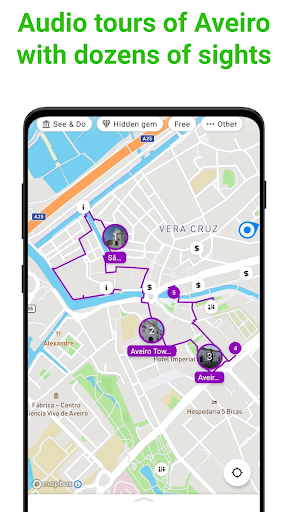 Aveiro Tour Guide:SmartGuide ekran görüntüsü