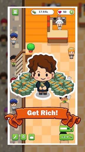idle cafeteria - cafe tycoon ekran görüntüsü