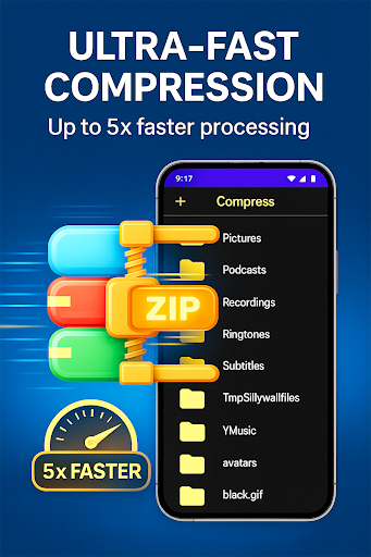 Zip Unzip RAR Extractor ekran görüntüsü