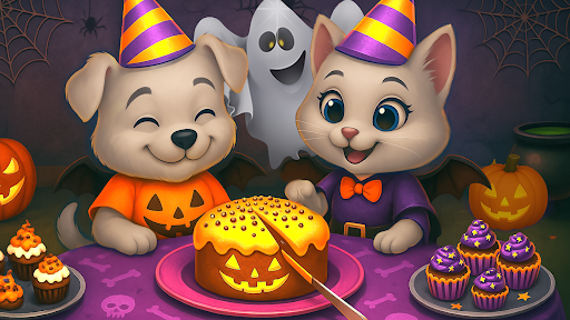 Halloween Birthday Party Games ekran görüntüsü