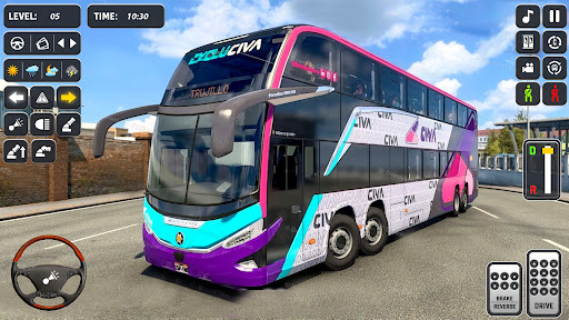 Offroad Bus Journey Bus Game ekran görüntüsü