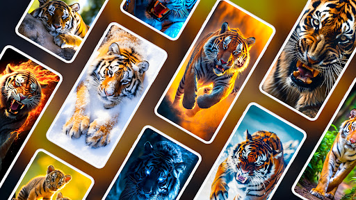 Tiger Wallpapers 4K ekran görüntüsü